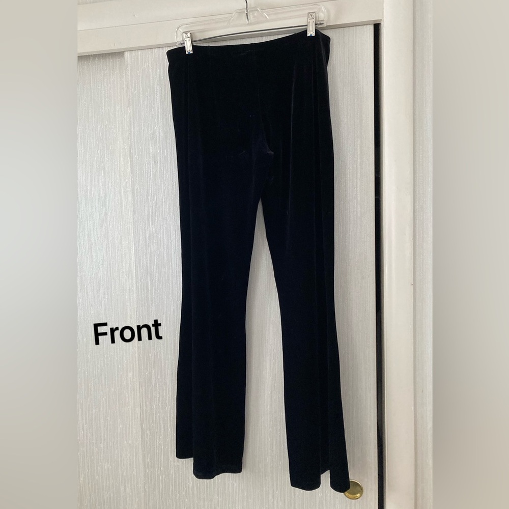 Hanky Panky black velvet pants